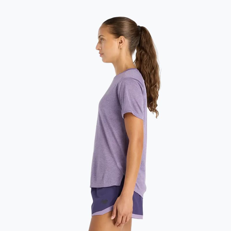 Koszulka damska New Balance Athletics candied violet heather 4