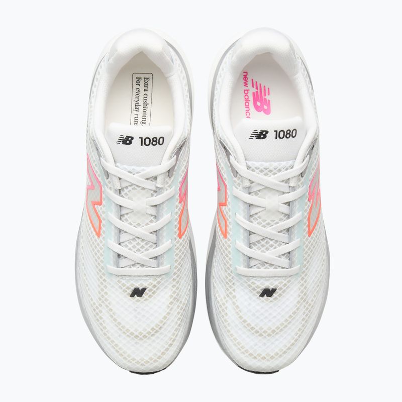 Buty do biegania męskie New Balance 1080'S V15 103 white/pink heat/tangerine heat 10