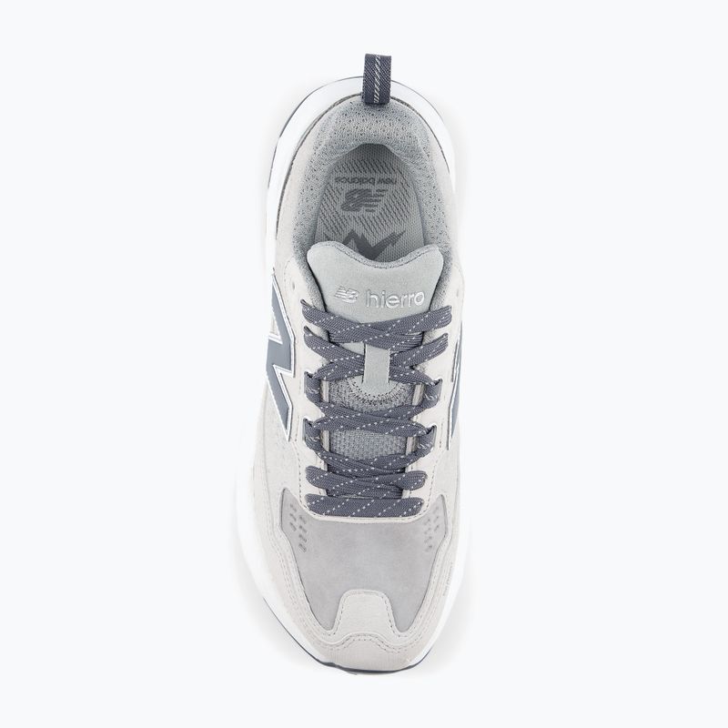 Buty do biegania damskie New Balance Hierro Trek Nubuck Vamp V9 grey matter/graphite 11