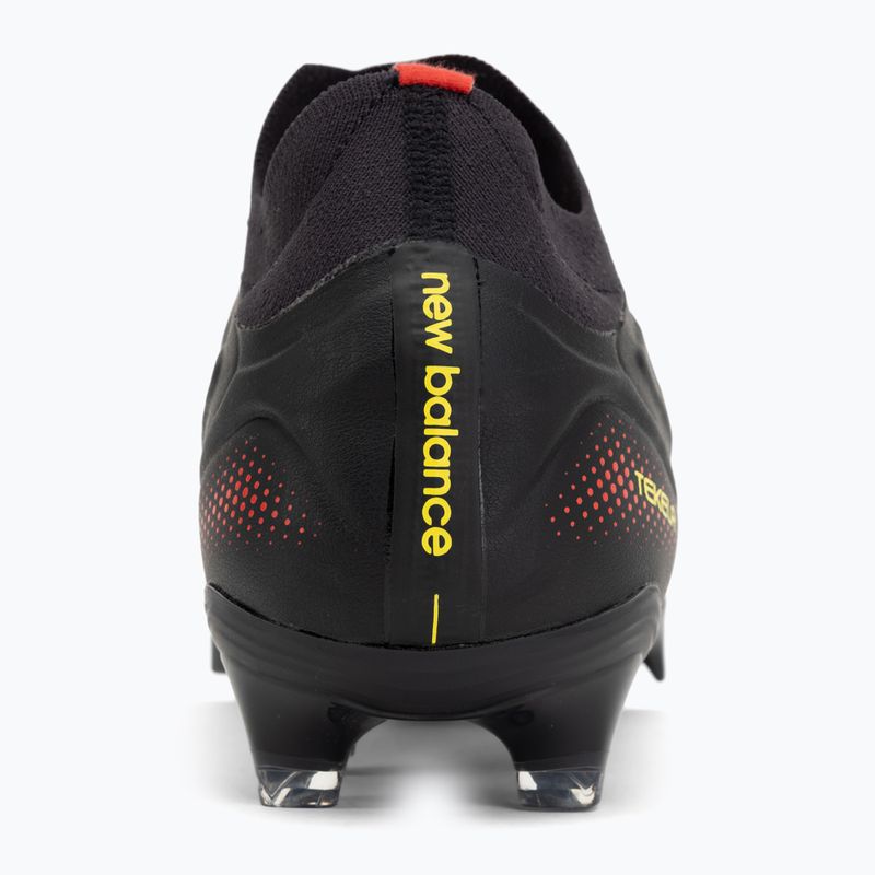 Buty piłkarskie New Balance Tekela Pro Low V5 FG black 100/punch yellow/fire cracker 6