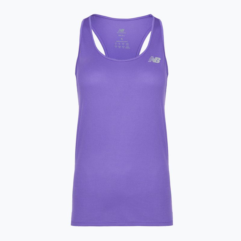 Koszulka do biegania damska New Balance Sport Essentials Tank electric purple