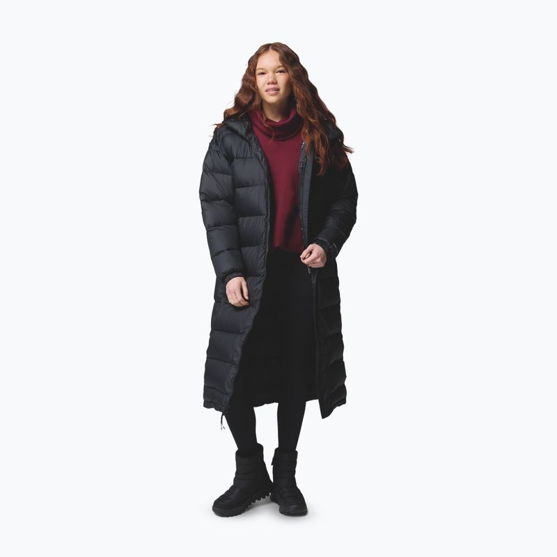Płaszcz ocieplany damski Columbia Pike Lake III Long black 2