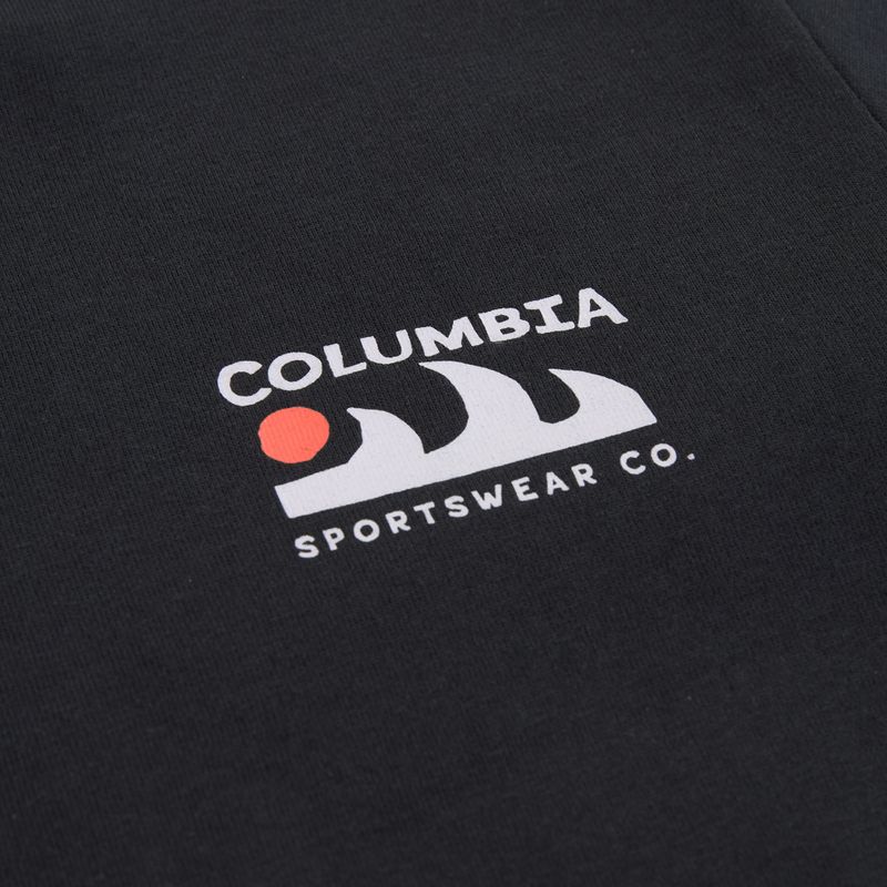 Koszulka trekkingowa męska Columbia Explorers Canyon Back black/peaks and waves 8