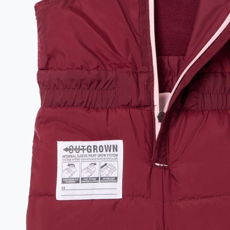 Komplet narciarski dziecięcy Columbia Buga IIi Set satin pink/rich wine 5
