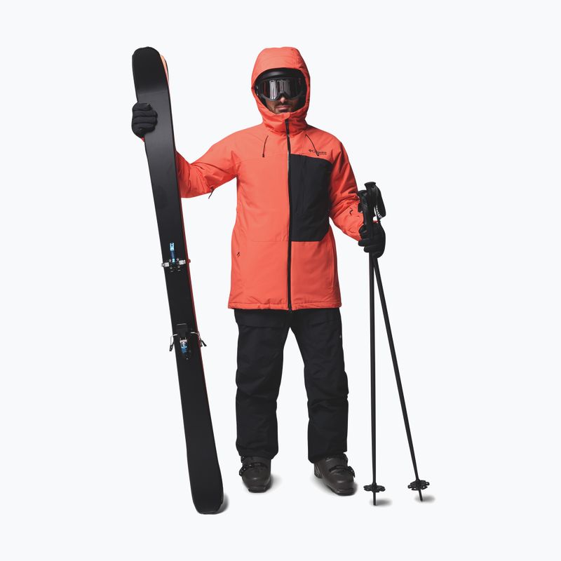 Kurtka narciarska męska Columbia Winter District III zing/black 2