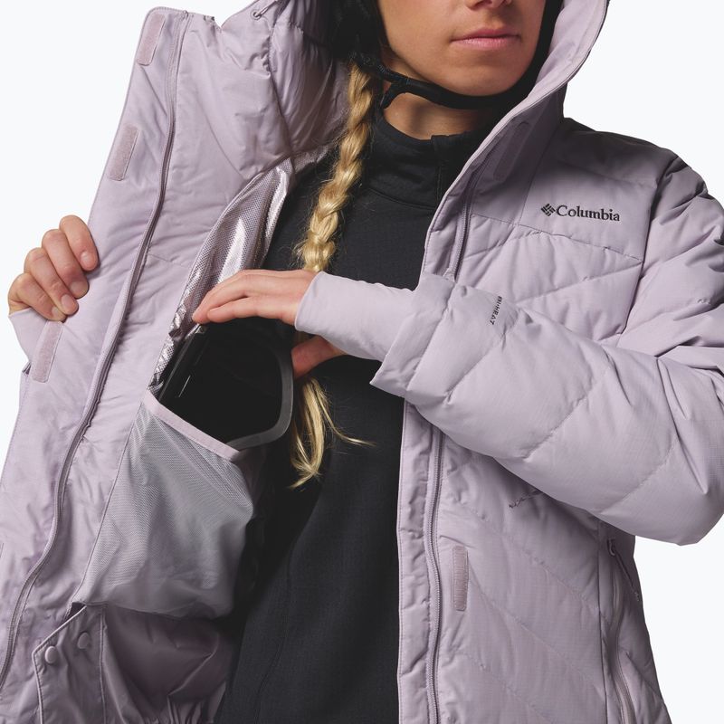 Kurtka narciarska damska Columbia Lay D Down V lavender pearl 10
