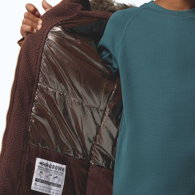 Kurtka ocieplana dziecięca Columbia Nordic Strider II camel brown/tobacco 7