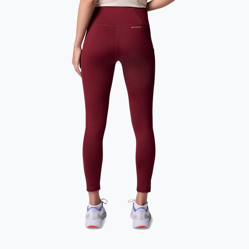 Legginsy damskie Columbia Boundless Trek rich wine 3