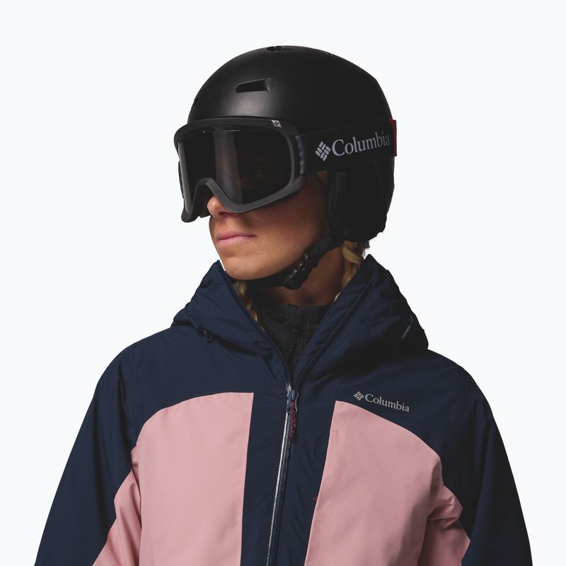 Kurtka narciarska damska Columbia Liftline eraser pink/collegiate navy/rich wine 8