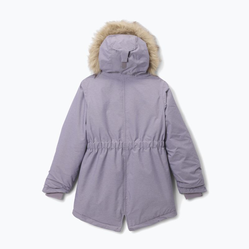 Kurtka ocieplana dziecięca Columbia Nordic Strider II shale purple 2