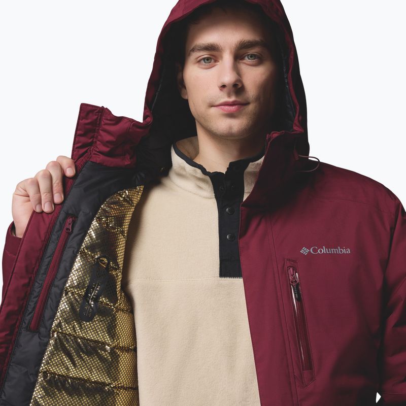 Kurtka ocieplana męska Columbia Oak Harbor II Insulated rich wine 8