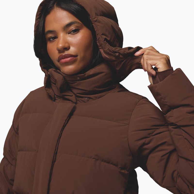Kurtka puchowa damska Columbia Amaze Puff Hooded tobacco 8