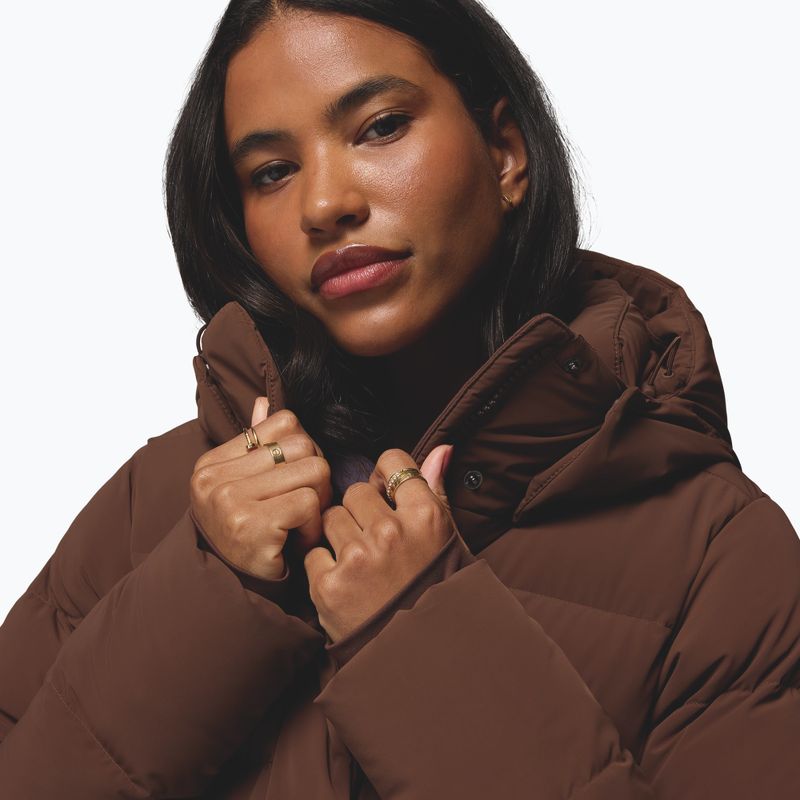 Kurtka puchowa damska Columbia Amaze Puff Hooded tobacco 9