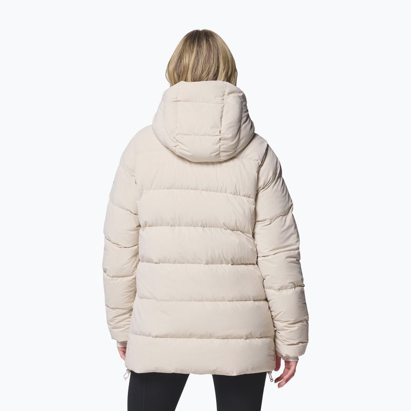 Kurtka puchowa damska Columbia Amaze Puff Mid Hooded dark stone 3