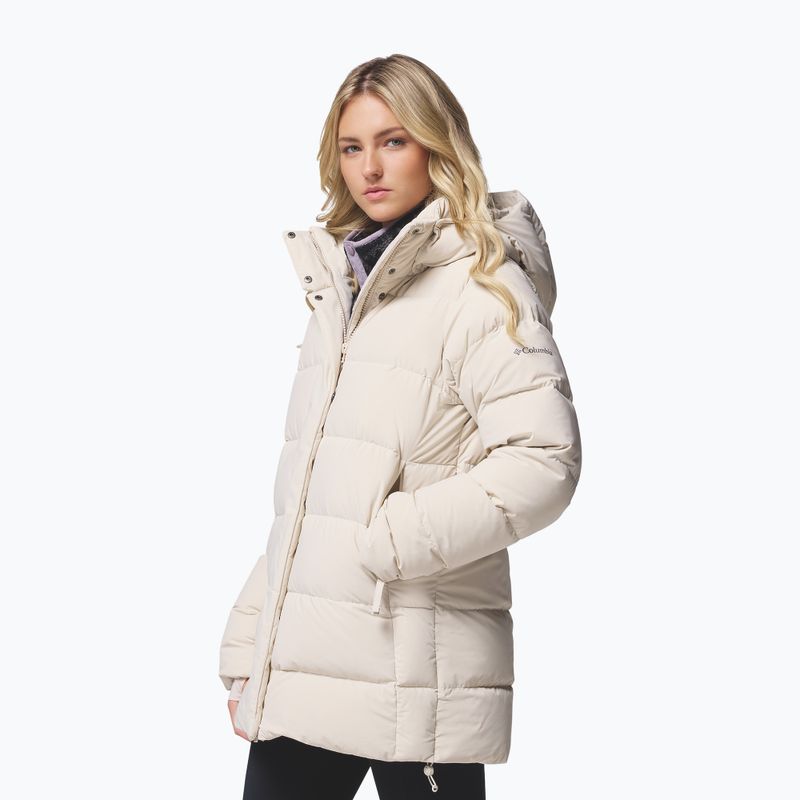 Kurtka puchowa damska Columbia Amaze Puff Mid Hooded dark stone 4