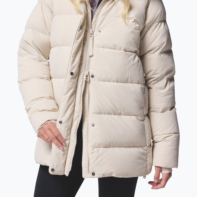 Kurtka puchowa damska Columbia Amaze Puff Mid Hooded dark stone 11