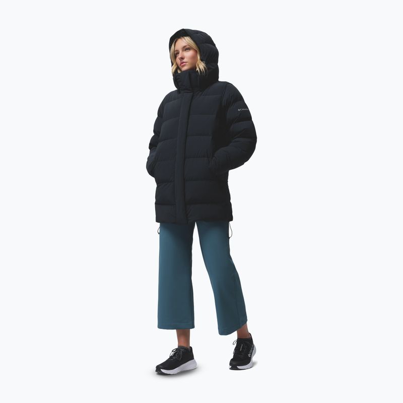 Kurtka puchowa damska Columbia Amaze Puff Mid Hooded black 4