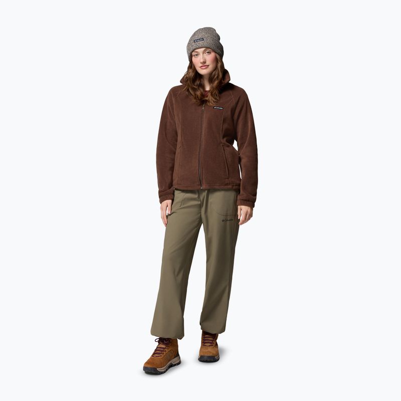 Bluza polarowa damska Columbia Benton Springs Full Zip tobacco 2