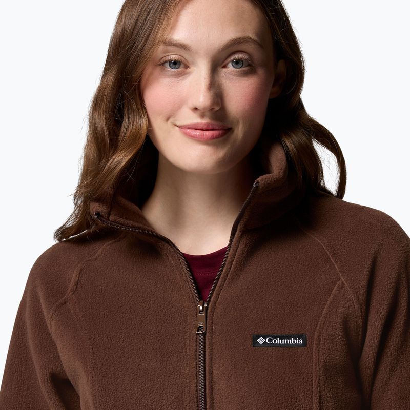 Bluza polarowa damska Columbia Benton Springs Full Zip tobacco 6