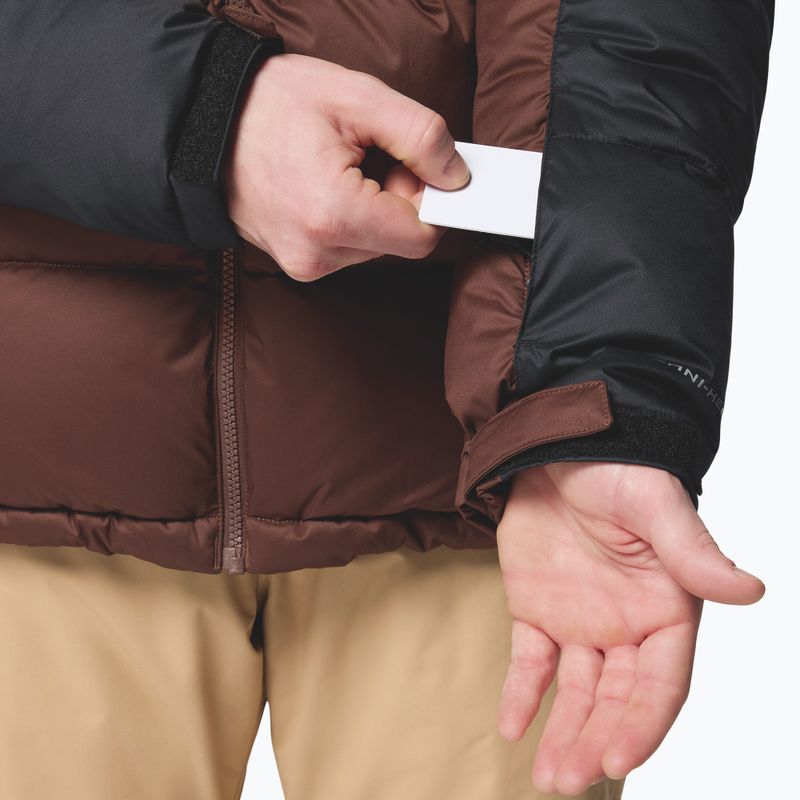 Kurtka narciarska męska Columbia Slope Style black/canoe/tobacco 7