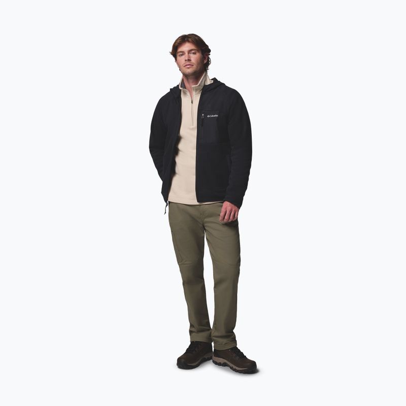 Bluza męska Columbia Fast Trek Overlay Hooded black 2