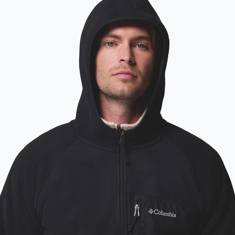 Bluza męska Columbia Fast Trek Overlay Hooded black 6