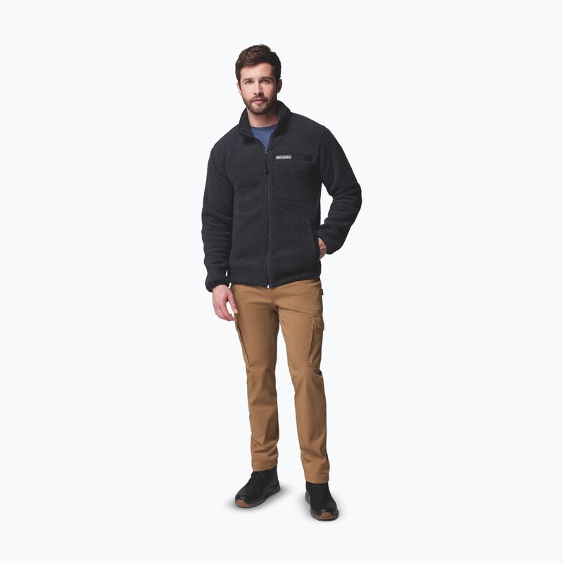 Bluza męska Columbia Rugged Ridge High Pile Full Zip black 2