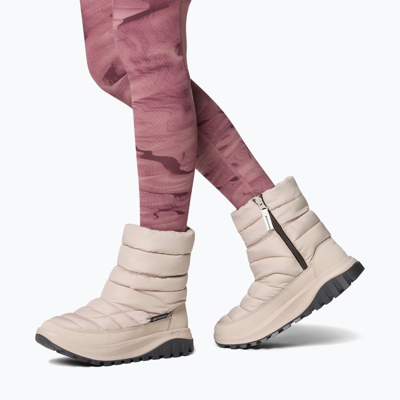 Śniegowce damskie Columbia Snowtrot Mid soft taupe/shark 8