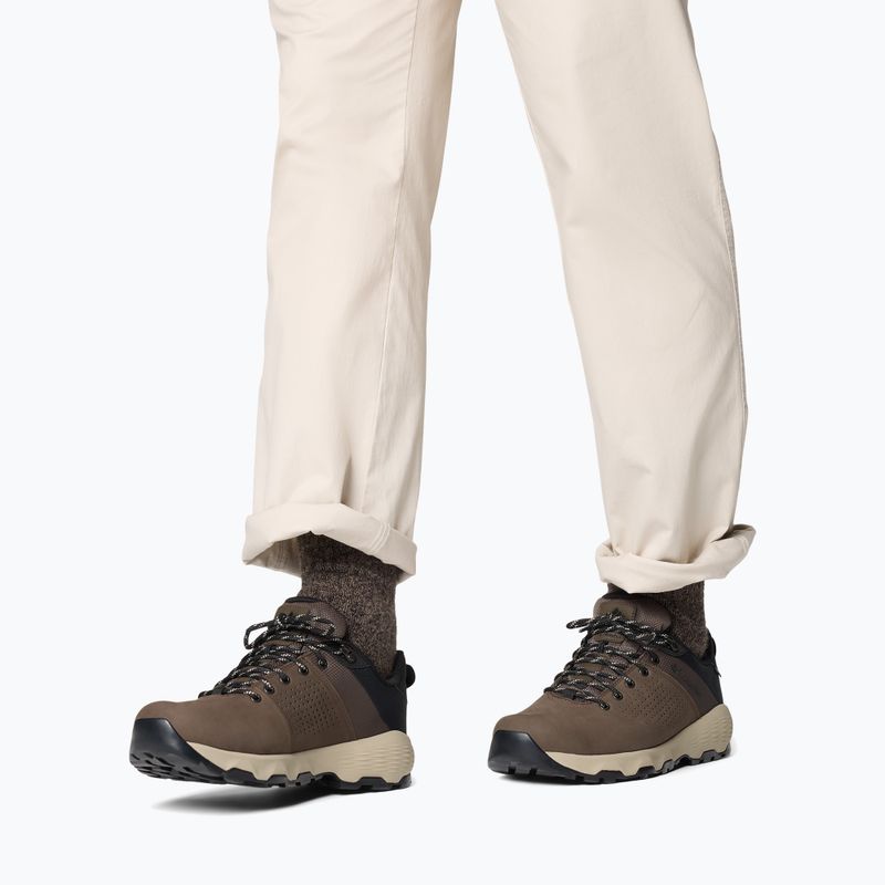 Buty trekkingowe męskie Columbia Newton Nimble Leather tundra/black 8