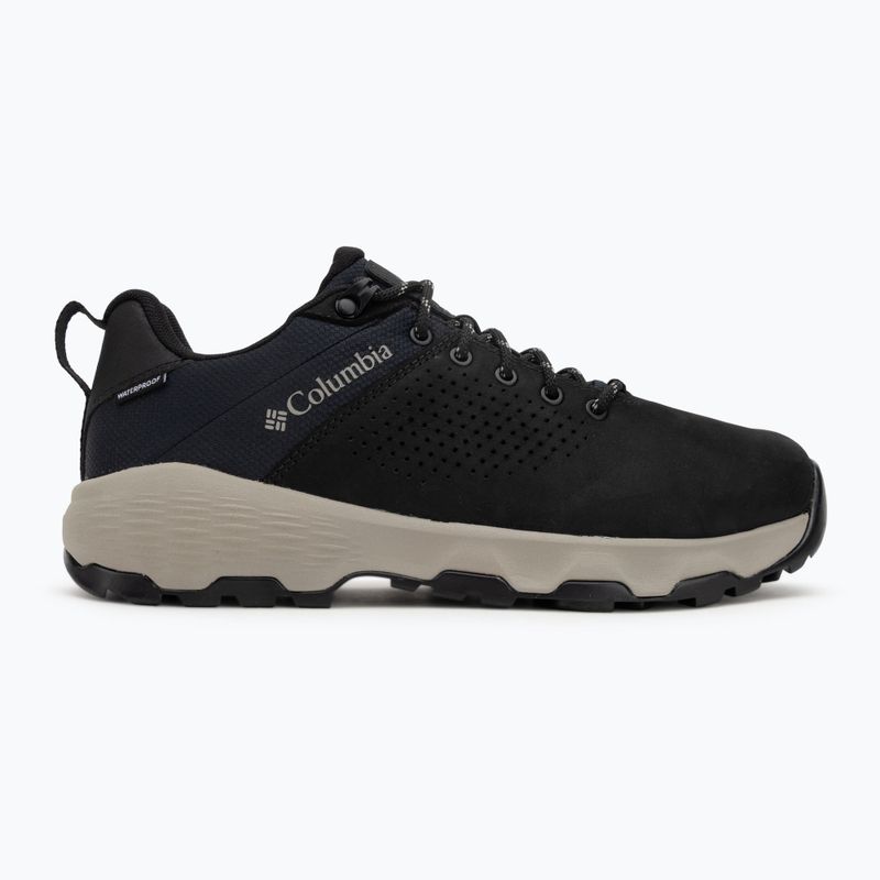 Buty trekkingowe męskie Columbia Newton Nimble Leather black/kettle 2