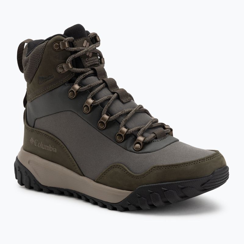 Buty trekkingowe męskie Columbia Burnsider Omni-Heat Infinity deep olive/tangy orange