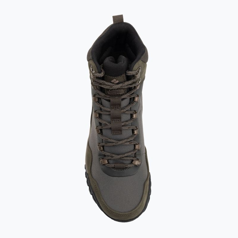Buty trekkingowe męskie Columbia Burnsider Omni-Heat Infinity deep olive/tangy orange 5