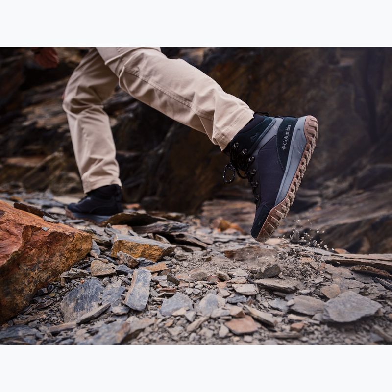 Buty męskie Columbia Burnsider Waterproof black/city grey 9