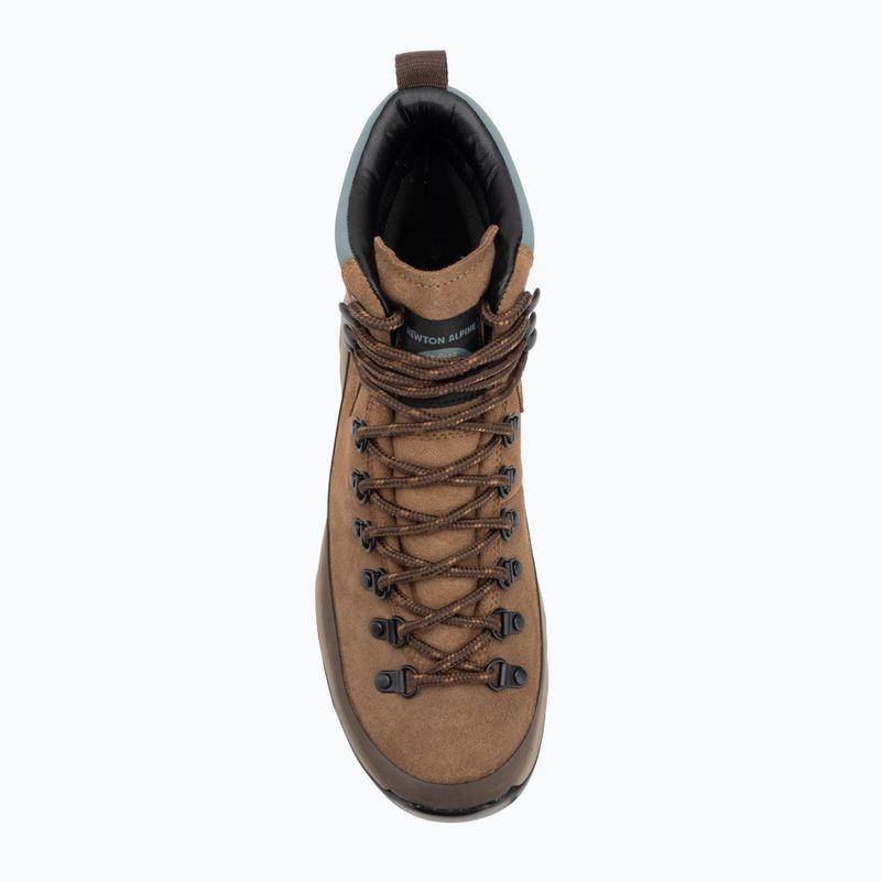 Buty turystyczne męskie Columbia Newton Alpine PT light brown/metal 5