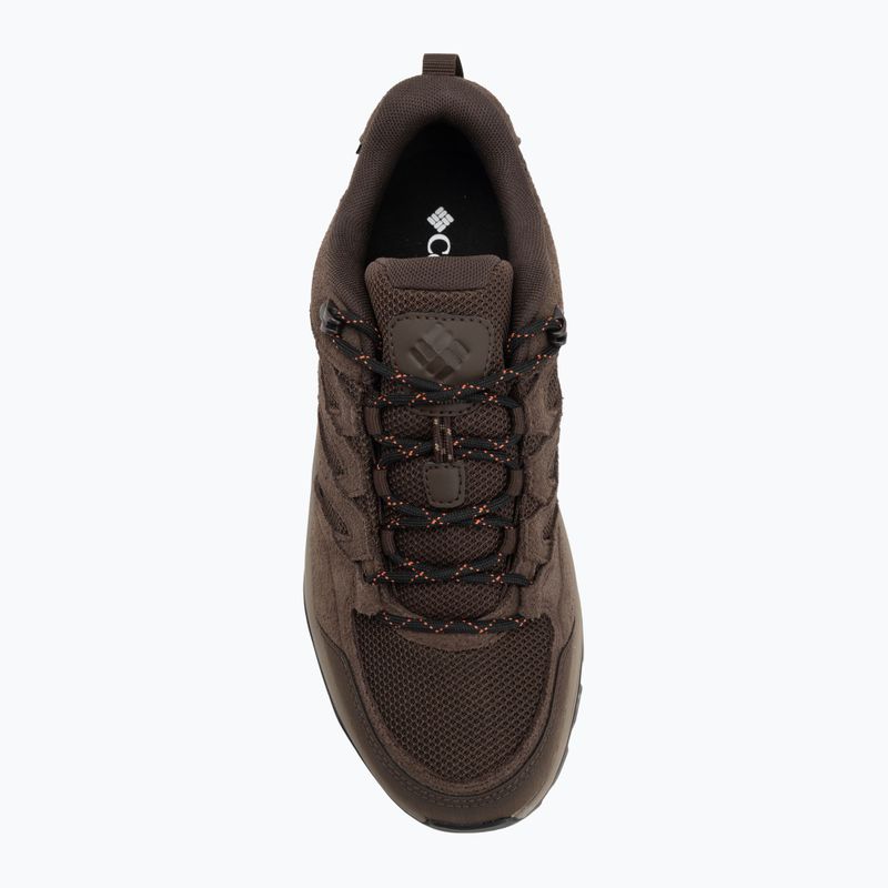 Buty trekkingowe męskie Columbia Redmond IV Low Wp cordovan/tangy orange 5