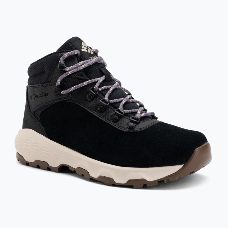 Buty turystyczne damskie Columbia Newton Wander black/granite purple
