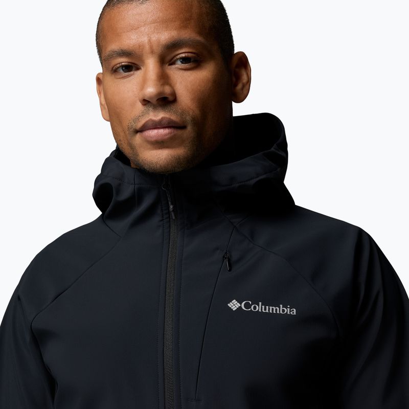 Kurtka softshell męska Columbia Trailborne black 7