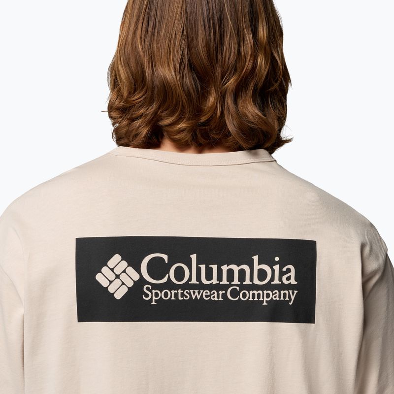 Koszulka męska Columbia CSC Heavyweight Iconic Tee dark stone/csc box logo 4