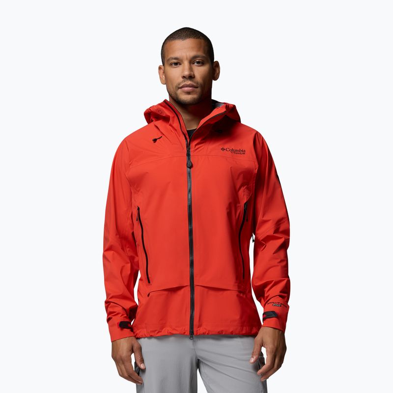 Kurtka softshell męska Columbia Saudan Pro 3L supersonic