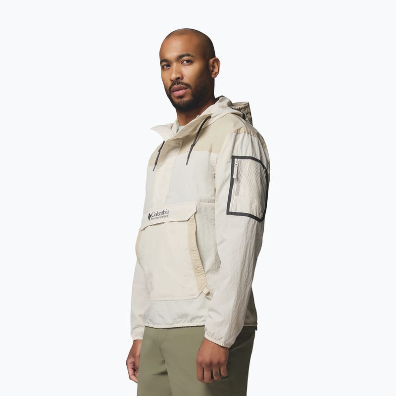 Kurtka przeciwwiatrowa męska Columbia Challenger Windbreaker Anorak dark stone/ancient fossil 4