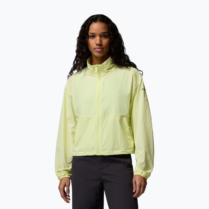 Kurtka przeciwwiatrowa damska Columbia AmazeStretch citron haze