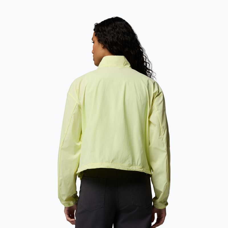 Kurtka przeciwwiatrowa damska Columbia AmazeStretch citron haze 3