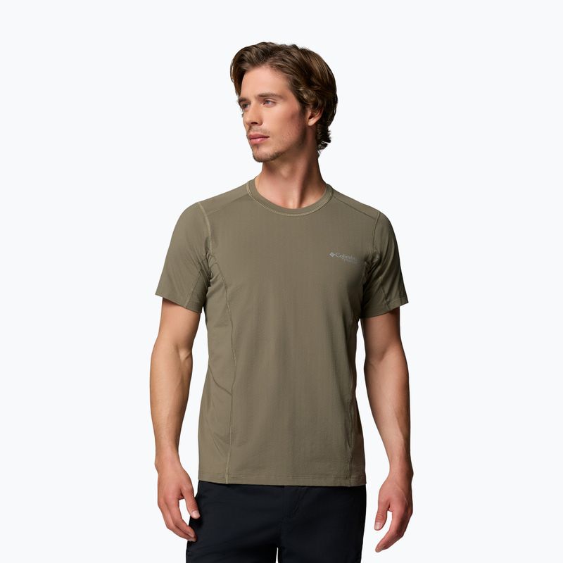 Koszulka męska Columbia Diamond Peak Pro stone green