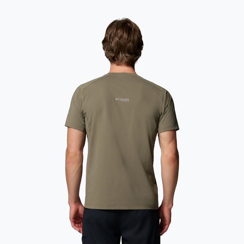 Koszulka męska Columbia Diamond Peak Pro stone green 3