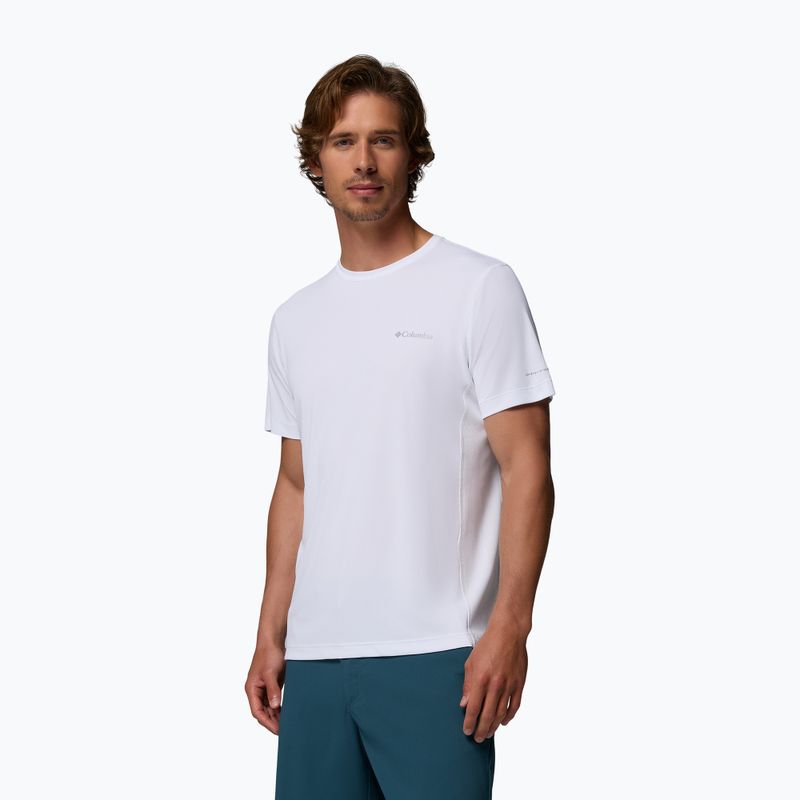 Koszulka męska Columbia Diamond Peak Pro white 4
