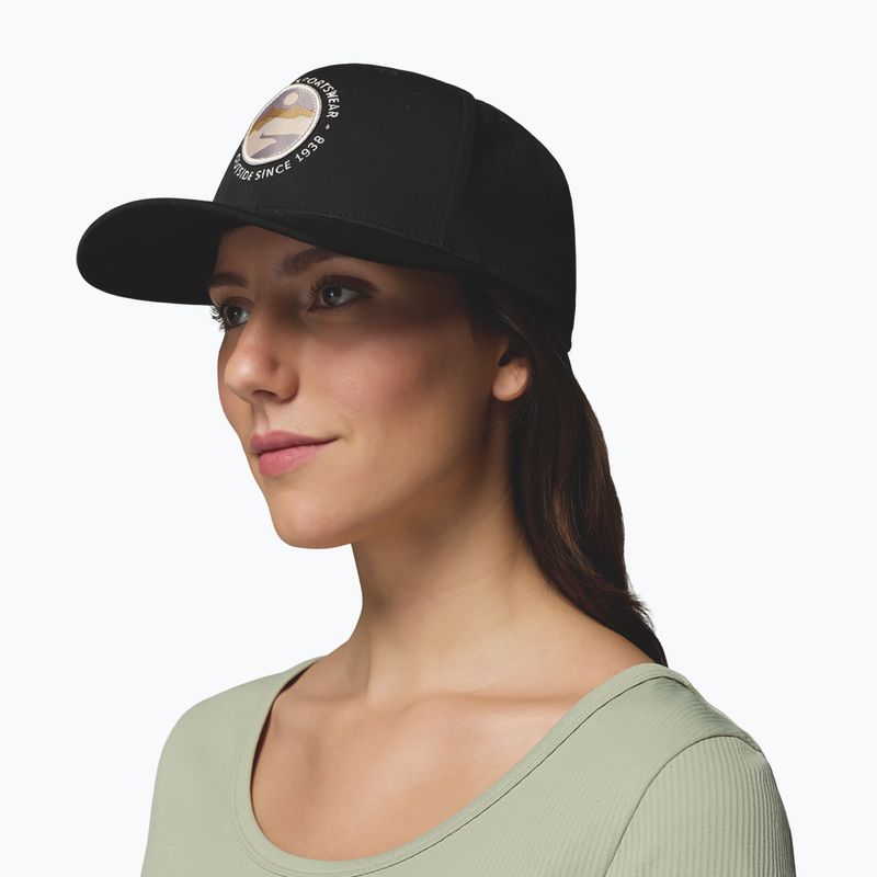 Czapka z daszkiem Columbia Lost Lager 3D Stretch Snapback black/landscape circle 5