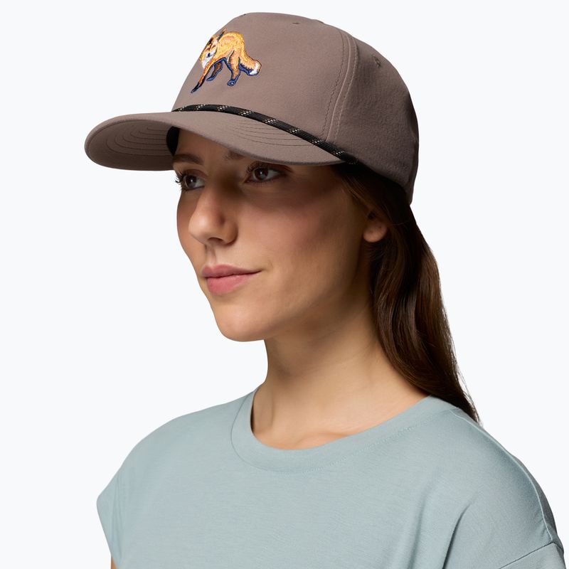 Czapka z daszkiem Columbia Ecoscape 3D Stretch Snpback iron/fox 3