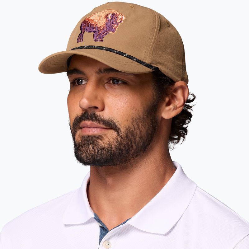 Czapka z daszkiem Columbia Ecoscape 3D Stretch Snpback delta/buffalo 4