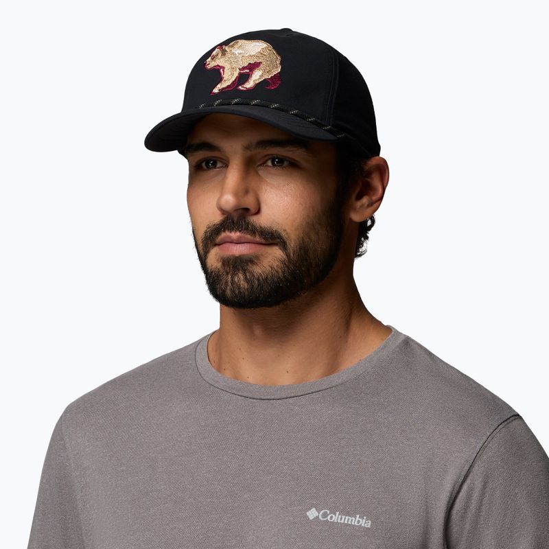 Czapka z daszkiem Columbia Ecoscape 3D Stretch Snpback black/bear 4