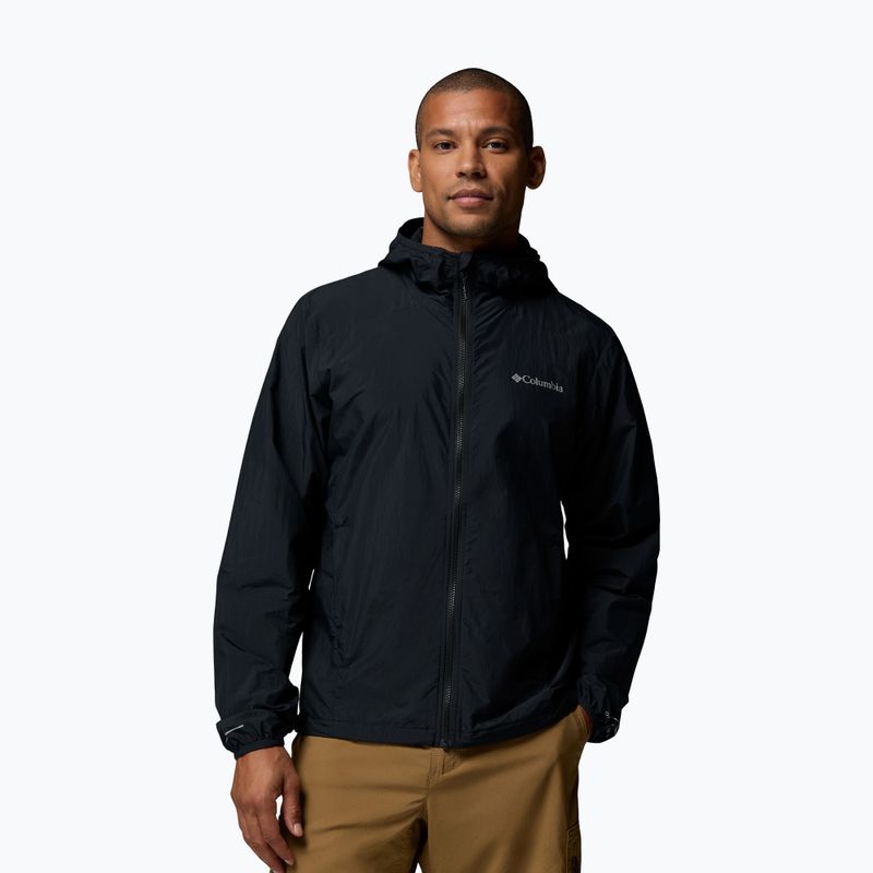 Kurtka przeciwwiatrowa męska Columbia Trailborne Outerchange black